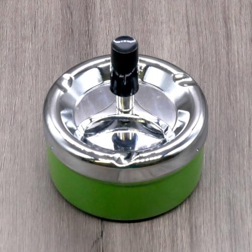 Angelo Spinner Ashtray - Green