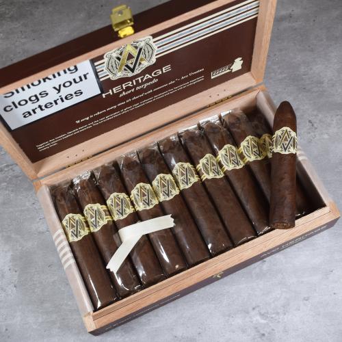 AVO Heritage Short Torpedo ND Cello Cigar - Box of 20 (End of Line)