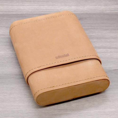 Adorini Leather Brown Cigar Case - 3/5 Cigar Capacity (AD029)