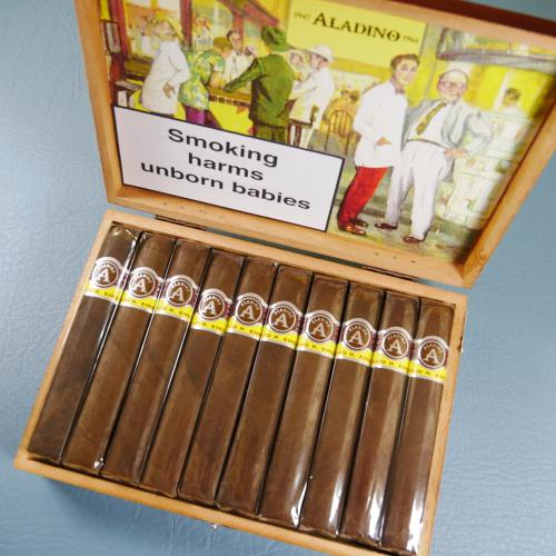 Aladino Maduro Robusto Box Pressed Cigar - Box of 20