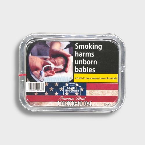 American Blends Ultimum Pipe Tobacco 50g Tin
