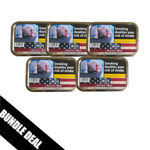 American Blends Caribbean C (Formerly Caribbean Coconut) Pipe Tobacco - 5 x 50g Tin
