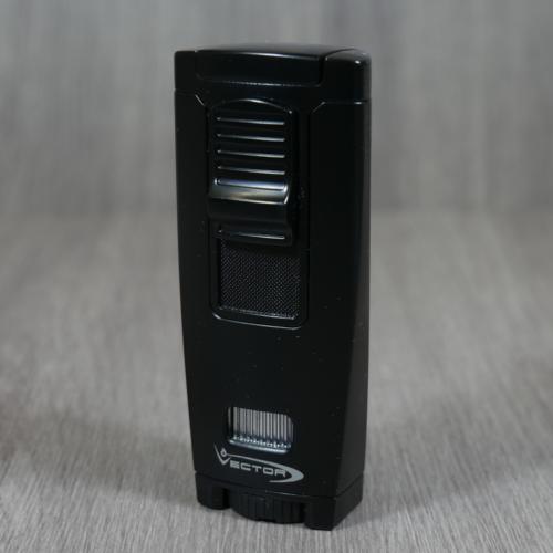 Vector Apex Torch Table Lighter - Matte Black