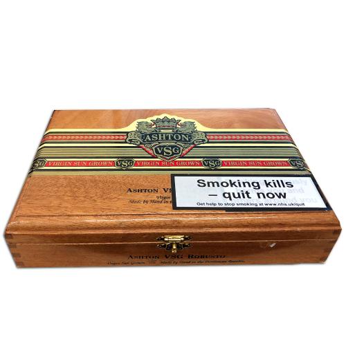Empty Ashton VSG Robusto Cigar Box