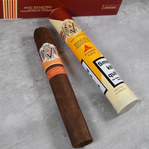 AVO Uvezian Syncro Nicaragua Fogata Toro Tubed Cigar - 1 Single (End of Line)