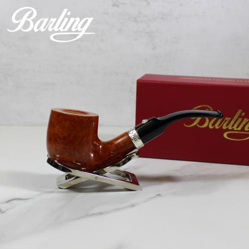 Barling Trafalgar The Very Finest 1823 Bent Apple Fishtail Pipe (BAR046) - End of Line