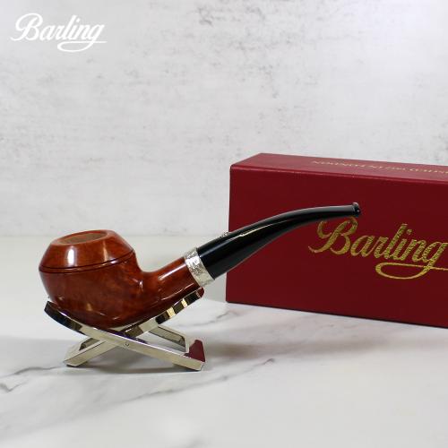 Barling Trafalgar The Very Finest 1819 Bent Rhodesian Fishtail Pipe (BAR093) - End of Line