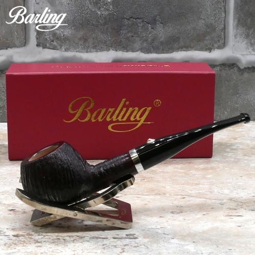 Barling Marylebone Bark 1818 Fishtail 9mm Pipe (BAR158) - End of Line