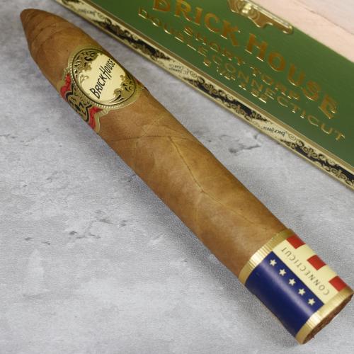 Brick House Double Connecticut Short Torpedo Cigar - 1 Single