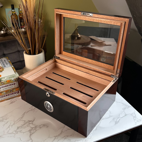 Prestige Berkeley II Humidor - 100 Cigar Capacity