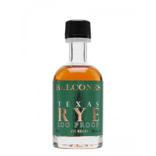 Balcones Texas Rye 100 Proof Miniature - 50% 5cl