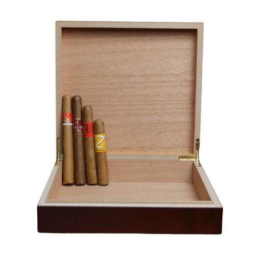 The Bare Essentials Compendium Sampler - 4 Cigars and Humidor