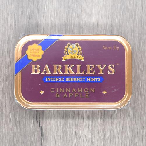 Barkleys Gourmet Mints - Cinnamon & Apple Tin - 50g