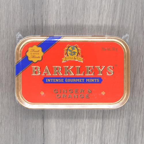 Barkleys Gourmet Mints - Ginger & Orange Tin - 50g
