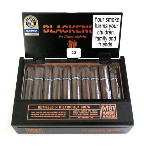 FLASH SALE - Drew Estate Blackened M81 Maduro Robusto Cigar - Box of 20