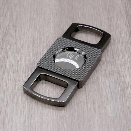 Chacom CIG-R Twin Bladed (Special Finishes) Cigar Cutter - Grey