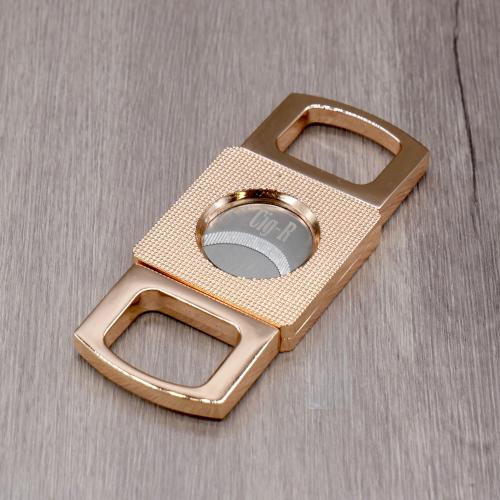 Chacom CIG-R Twin Bladed (Special Finishes) Cigar Cutter - Rose Gold