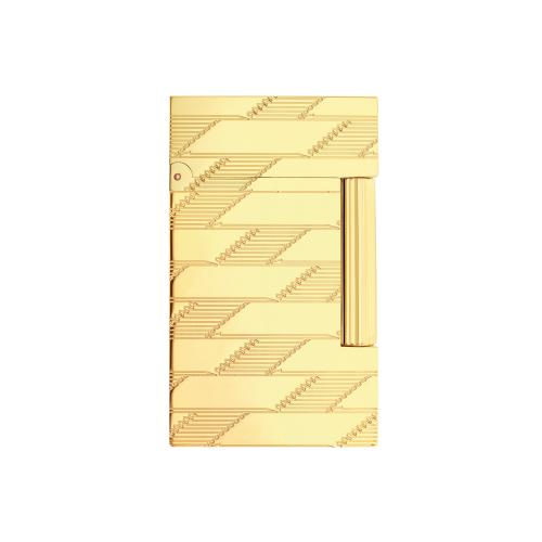 ST Dupont Lighter - Ligne 2 - Monogram 1872 Gold
