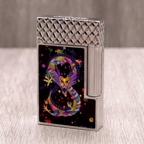 ST Dupont Lighter - Ligne 2 - Dragon - Black