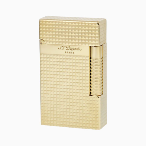 ST Dupont Lighter - Le Grand Cling - Diamond Head Goldsmith Yellow Gold