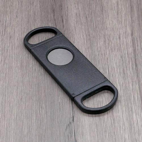 Rectangular 54 Ring Gauge Cigar Cutter - Black