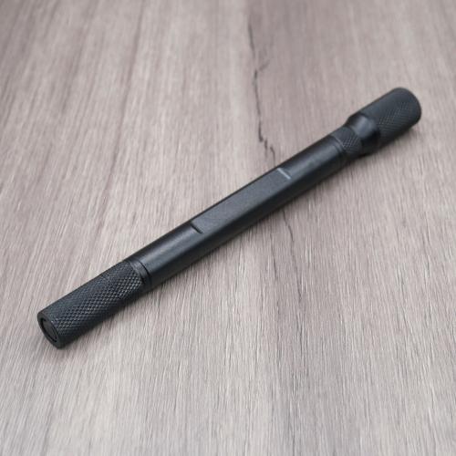 Double Ended Cigar Punch With Drill - Black