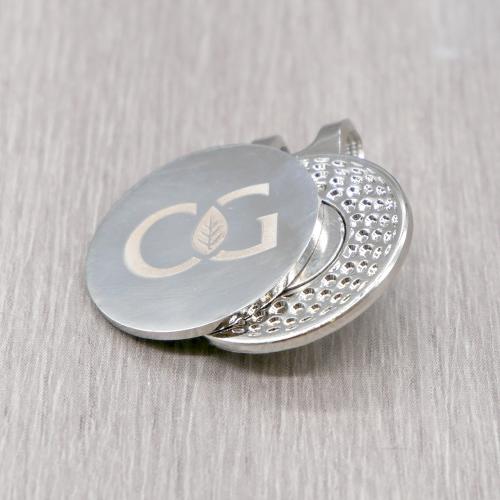 C.Gars Engraved Golf Ball Marker & Hat Clip