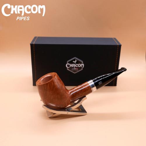 Chacom Maigret Natural 1201 Straight Metal 9mm Adapter Filter Pipe (CH633)