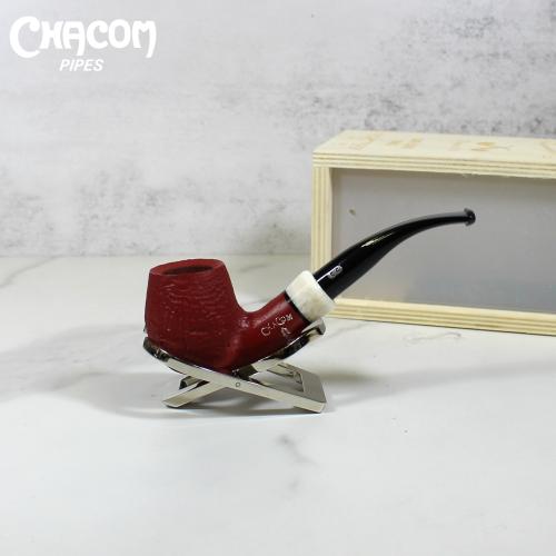 Chacom Noel 268 Rustic Straight Christmas 2021 Pipe (CH357)