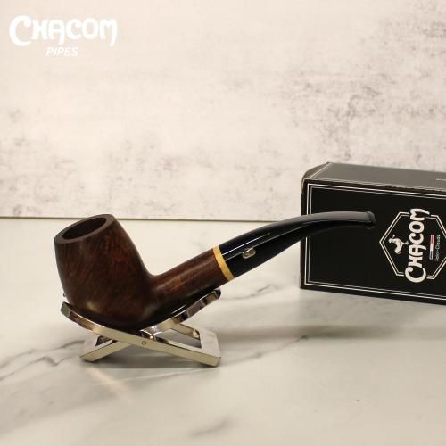 Chacom Coffret Bent Smooth 9mm Filter Fishtail Pipe (CH476)