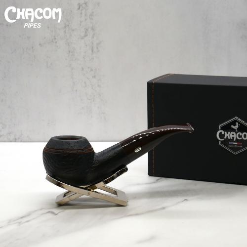 Chacom Bullmoose Black Sandblast Metal Filter Fishtail Pipe (CH498)