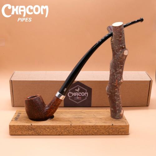 Chacom Ideal Sablee 42 Sandblast 9mm Filter Fishtail Pipe (CH675)