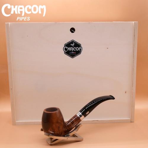 Chacom Premium Coffret Smooth Metal Filter Fishtail Pipe & Accessories Gift Box (CH686)