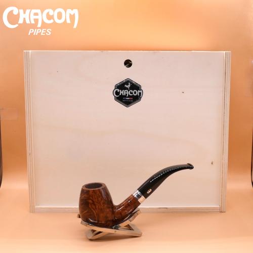 Chacom Premium Coffret Smooth Metal Filter Fishtail Pipe & Accessories Gift Box (CH688)