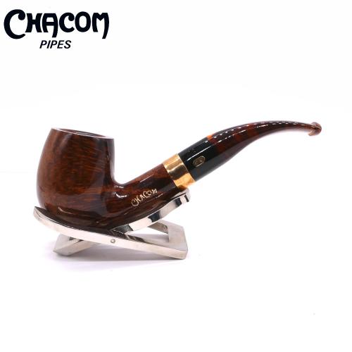 Chacom Churchill 42 Smooth Bent Metal 9mm Adapter Filter Fishtail Pipe (CH709)