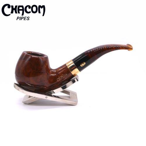 Chacom Churchill 184 Smooth Bent Metal 9mm Adapter Filter Fishtail Pipe (CH711)