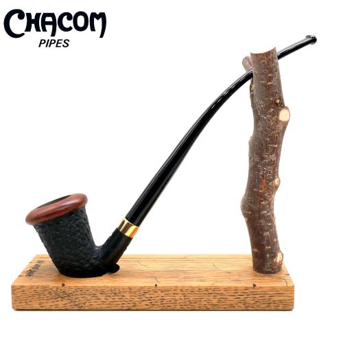 Chacom Calabash Churchwarden Rustic Fishtail Pipe (CH750)