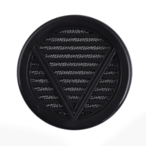 Bargain Round Humidifier - Black - up to 50 cigars capacity