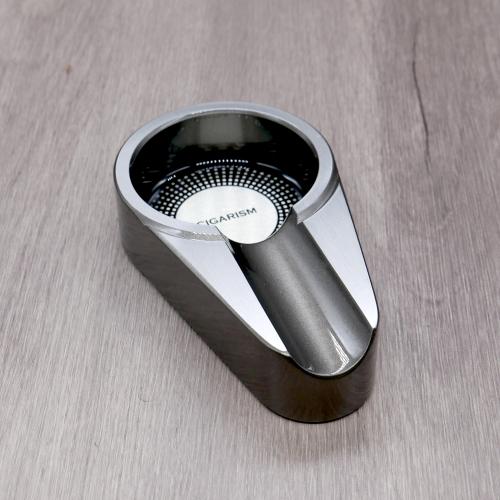 Cigarism Small Aluminium Alloy Cigar Ashtray - Grey