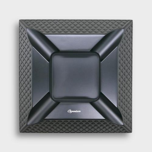 Cigarism Cigar Ashtray - Black Diamond Pattern