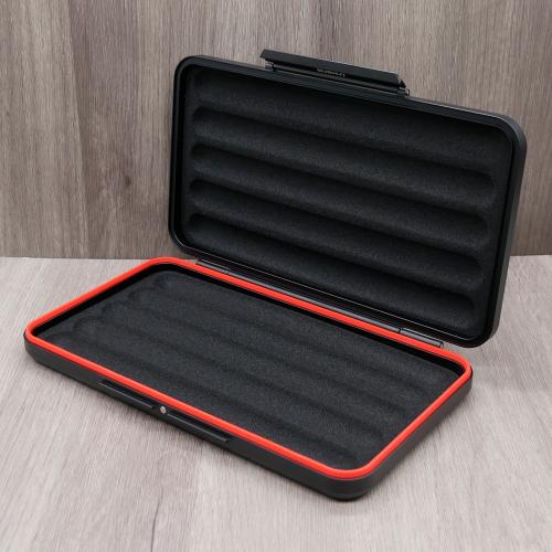 Cigarism Cigar Travel Case - 5 Cigar Capacity - Black (H100)