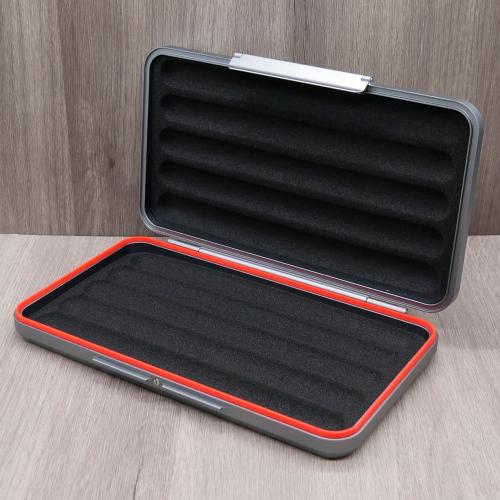 Cigarism Cigar Travel Case - 5 Cigar Capacity - Grey (H100) - End of Line