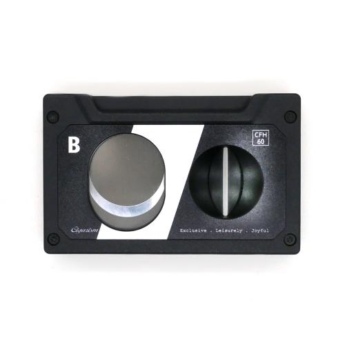 Cigarism Cassette Style 3 in 1 Cigar Cutter - Black