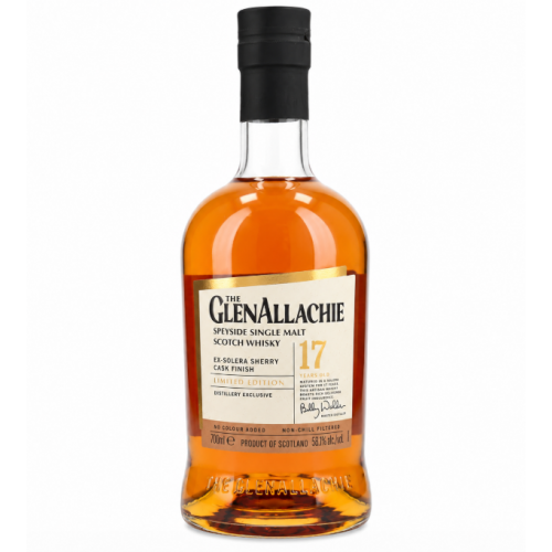 COSMETIC DEFECT - Glenallachie 17 Year Old Ex-Solera Sherry Cask Finish - 58.1% 70cl