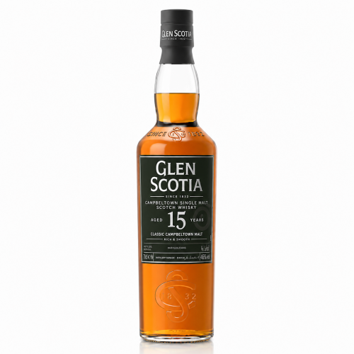 COSMETIC DEFECT - Glen Scotia 15 Year Old - 46% 70cl