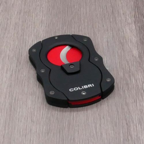 Colibri Coloured Blades Cigar Cutter - Red