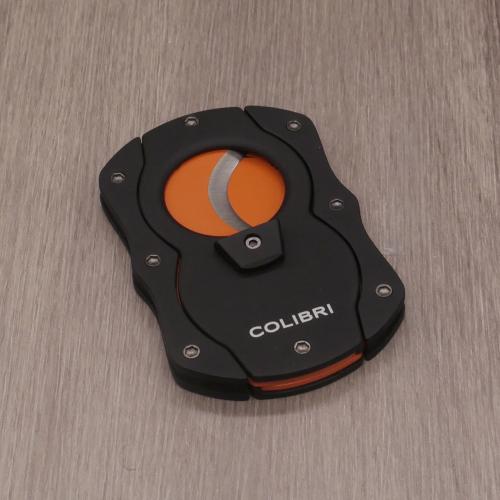 Colibri Coloured Blades Cigar Cutter - Orange