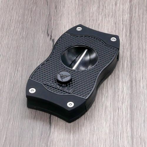 Colibri V-Cut Diamond Cigar Cutter - Black