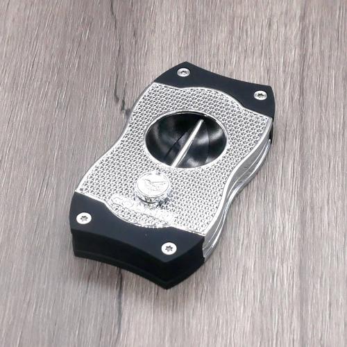 Colibri V-Cut Diamond Cigar Cutter - Chrome & Black