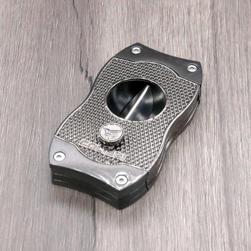 Colibri V-Cut Diamond Cigar Cutter - Gunmetal